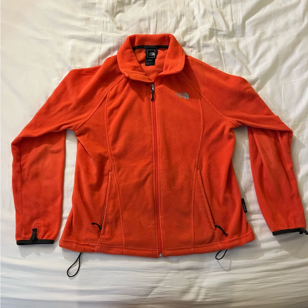 North Face full zip fleece jacket